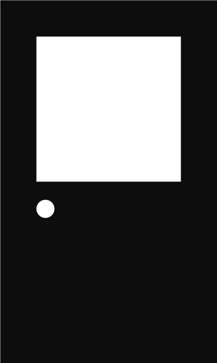 Picture Free Stock Door Clipart Png - Icono Puerta Png (1200x1200), Png Download