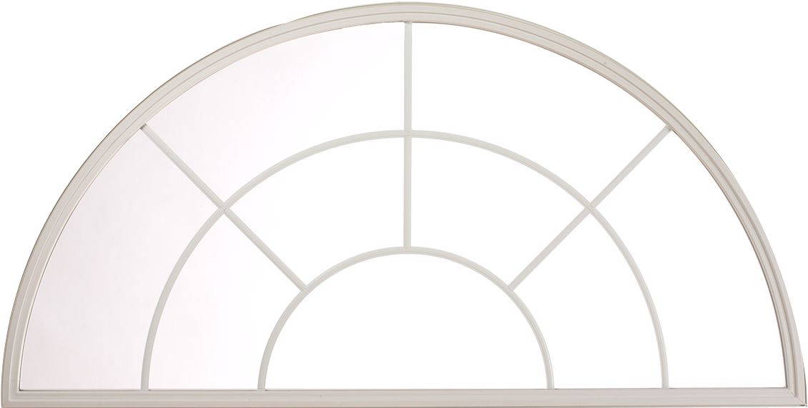 Rectangular Round / Half Moon Transom - Transom (640x320), Png Download