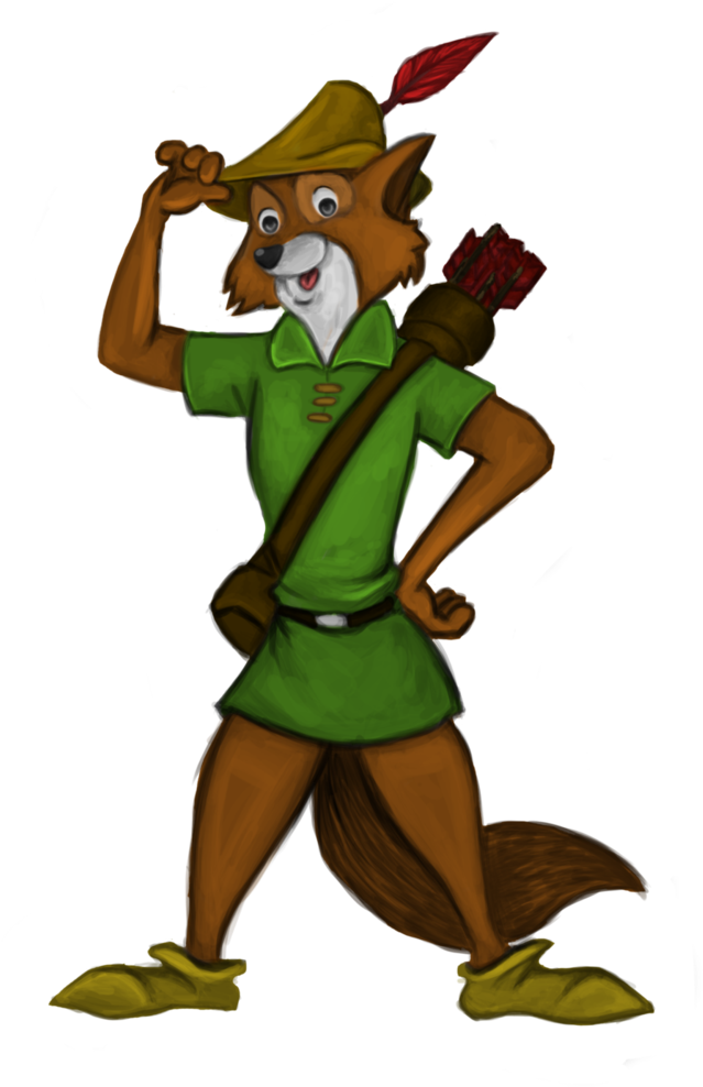 Robin Hood Png - Disney Robin Hood Png (731x1092), Png Download