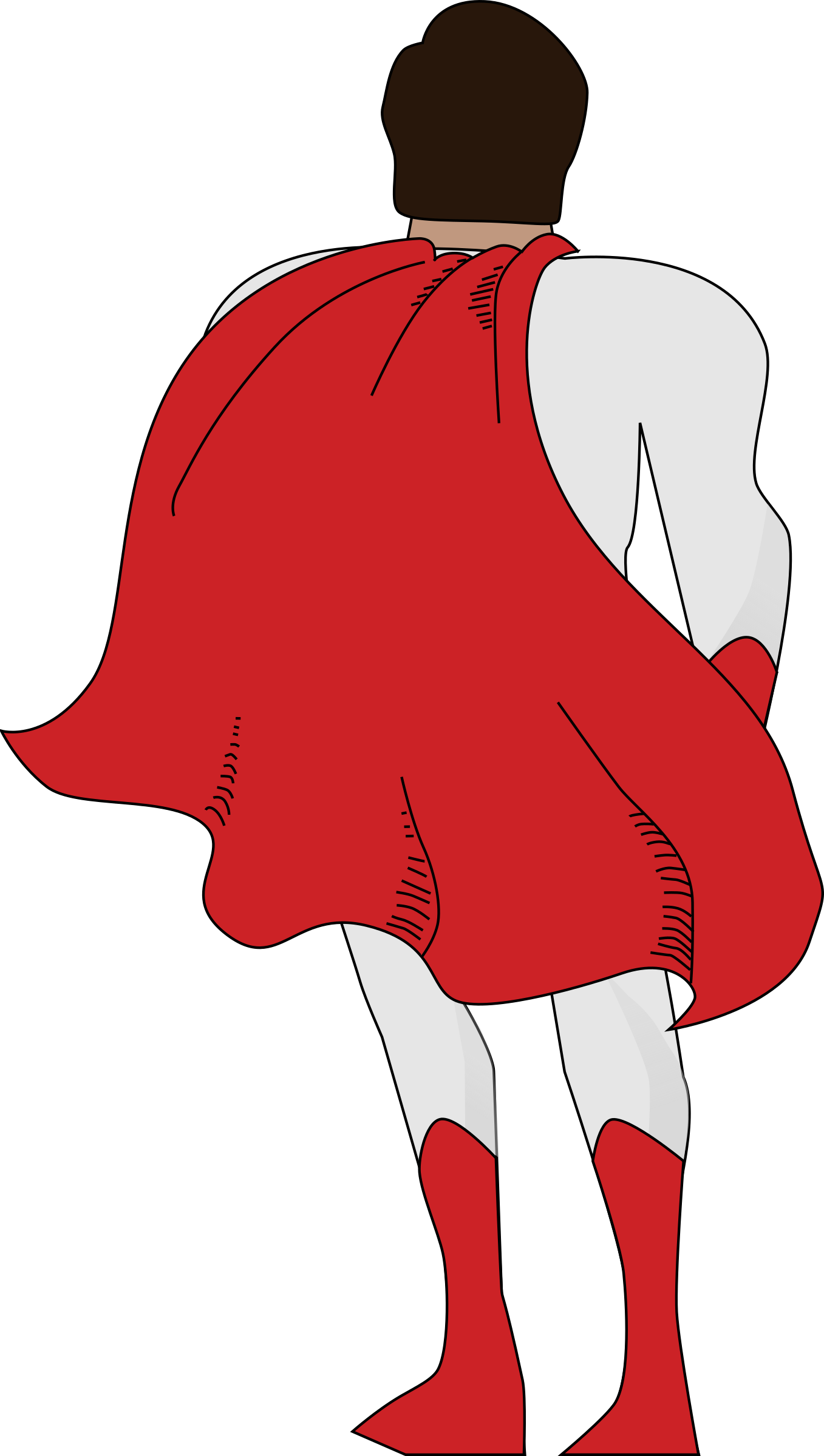 Log In Sign Up Upload Clipart - Superhero (1357x2400), Png Download