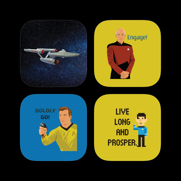 Star Trek - Model Aircraft (600x600), Png Download