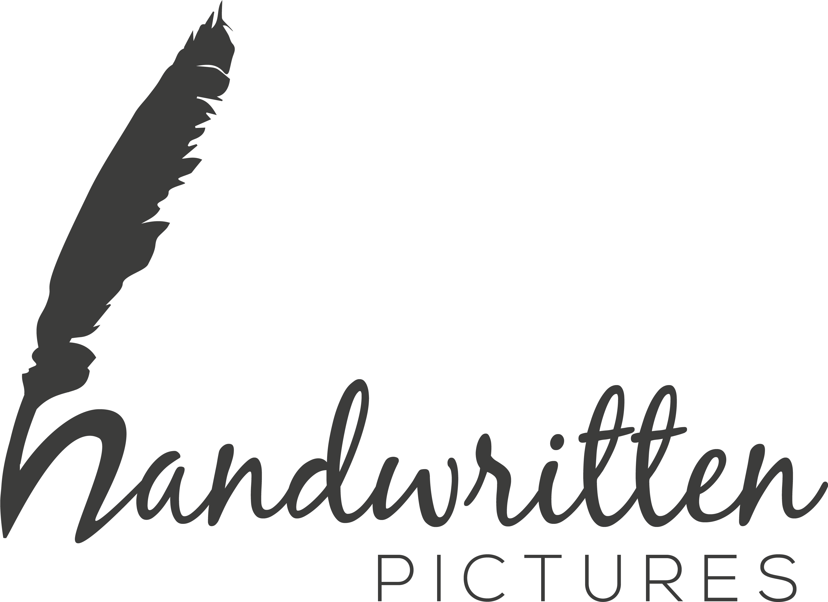 Handwritten Pictures Gmbh (3206x2412), Png Download