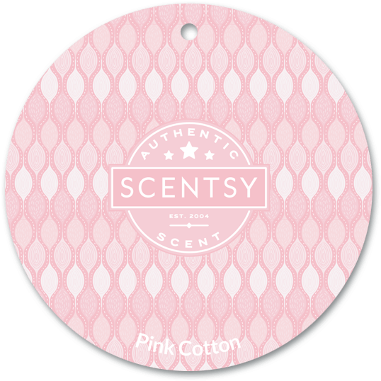 Pink Cotton Scentsy Scent Circle - Circle (600x600), Png Download