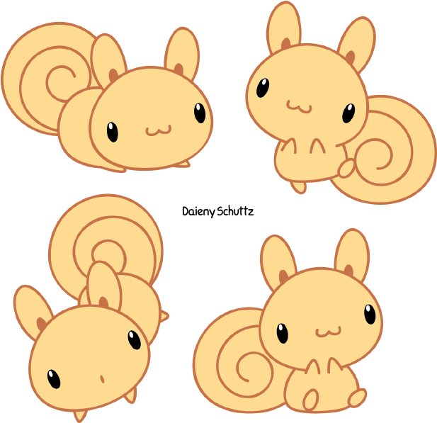 Platypus Clipart Kawaii - Cartoon (650x636), Png Download