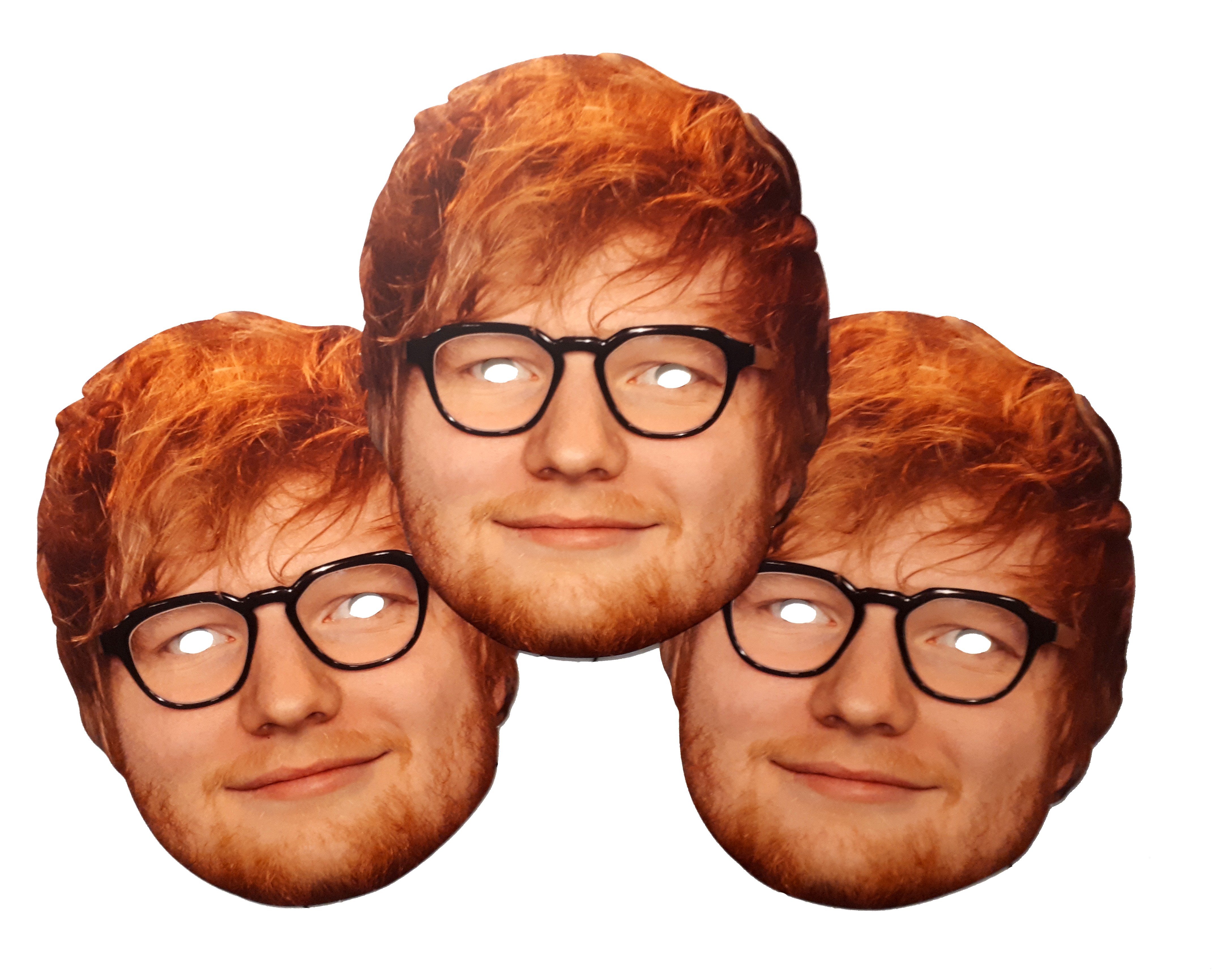 Ed Sheeran Masks - Illustration (4608x3456), Png Download