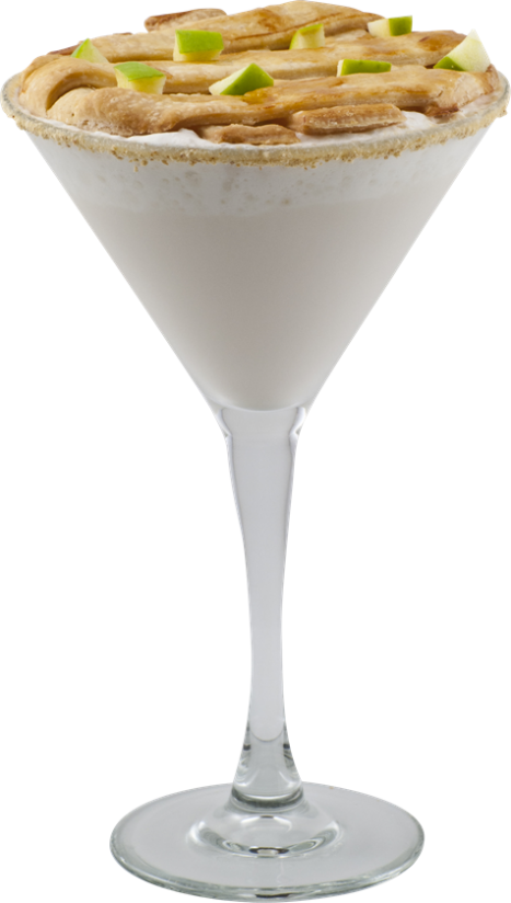 Spiced Caramel Apple Pie - Brandy Alexander (467x824), Png Download