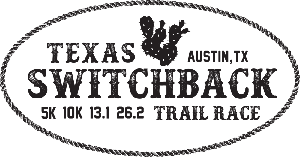 Texas Switchback Trail Race - Emblem (1000x523), Png Download