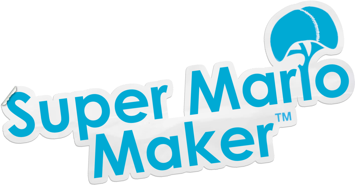 Super Mario Makerlogoswap - Graphic Design (1500x1120), Png Download