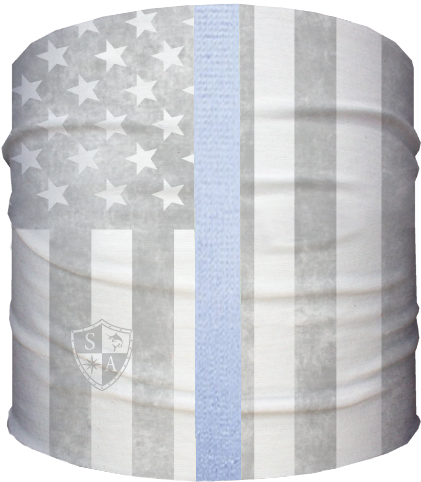 Whiteout American Flag - Lampshade (596x595), Png Download