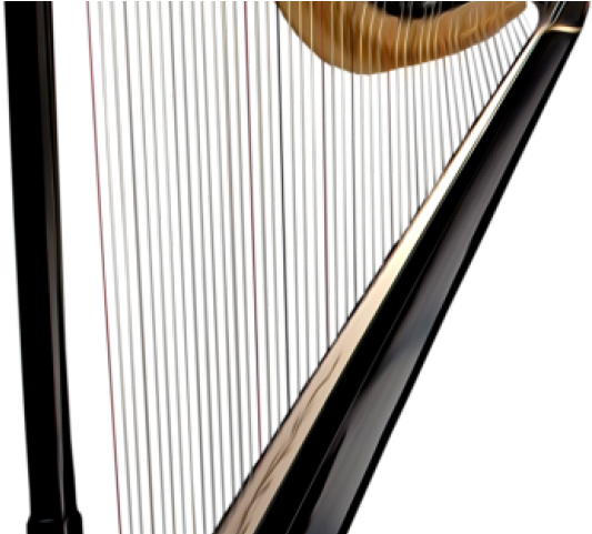 Harp Clipart Transparent - Wood (640x480), Png Download