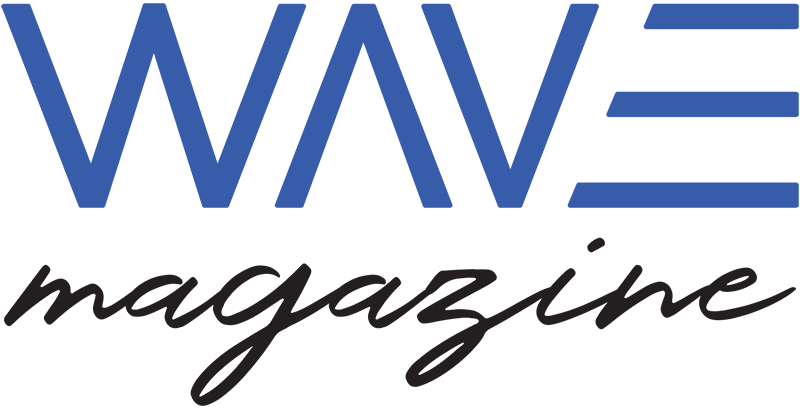 Wave Magazine Logo (800x409), Png Download