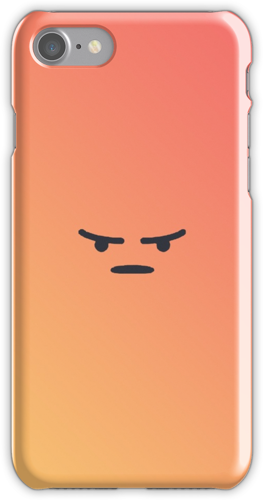 Angery React If You Are Angry Iphone 7 Snap Case - Iphone (750x1000), Png Download