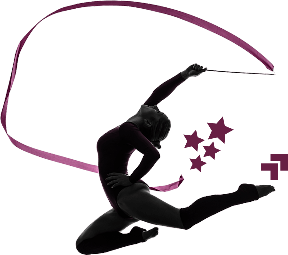 Gymnastics Class Management Software - Gimnasia Ritmica Sola (600x537), Png Download