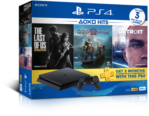 1 - Ps4 Bundle Detroit Become Human (600x514), Png Download