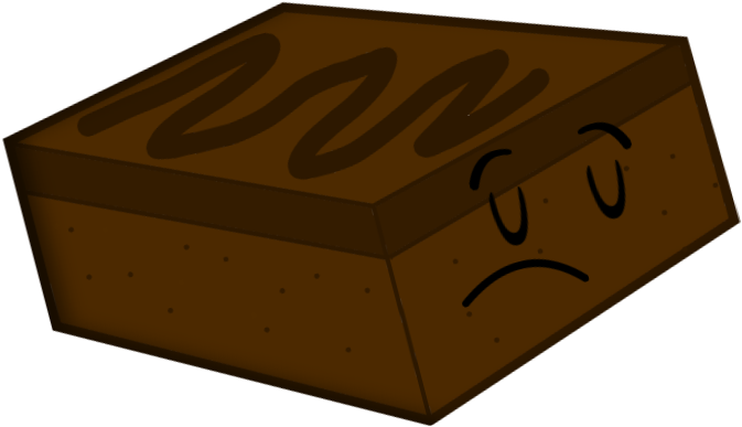 Brownie Png - Bfdi Brownie (712x551), Png Download