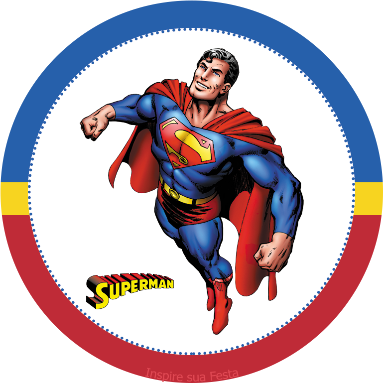 Hero Clipart Superman Exercise - Superman Character (827x827), Png Download