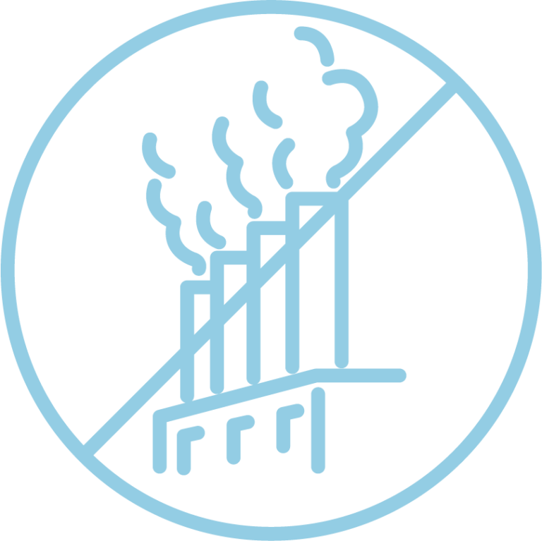 Carbon And Climate Leadership - No Drinking Black And White (768x767), Png Download