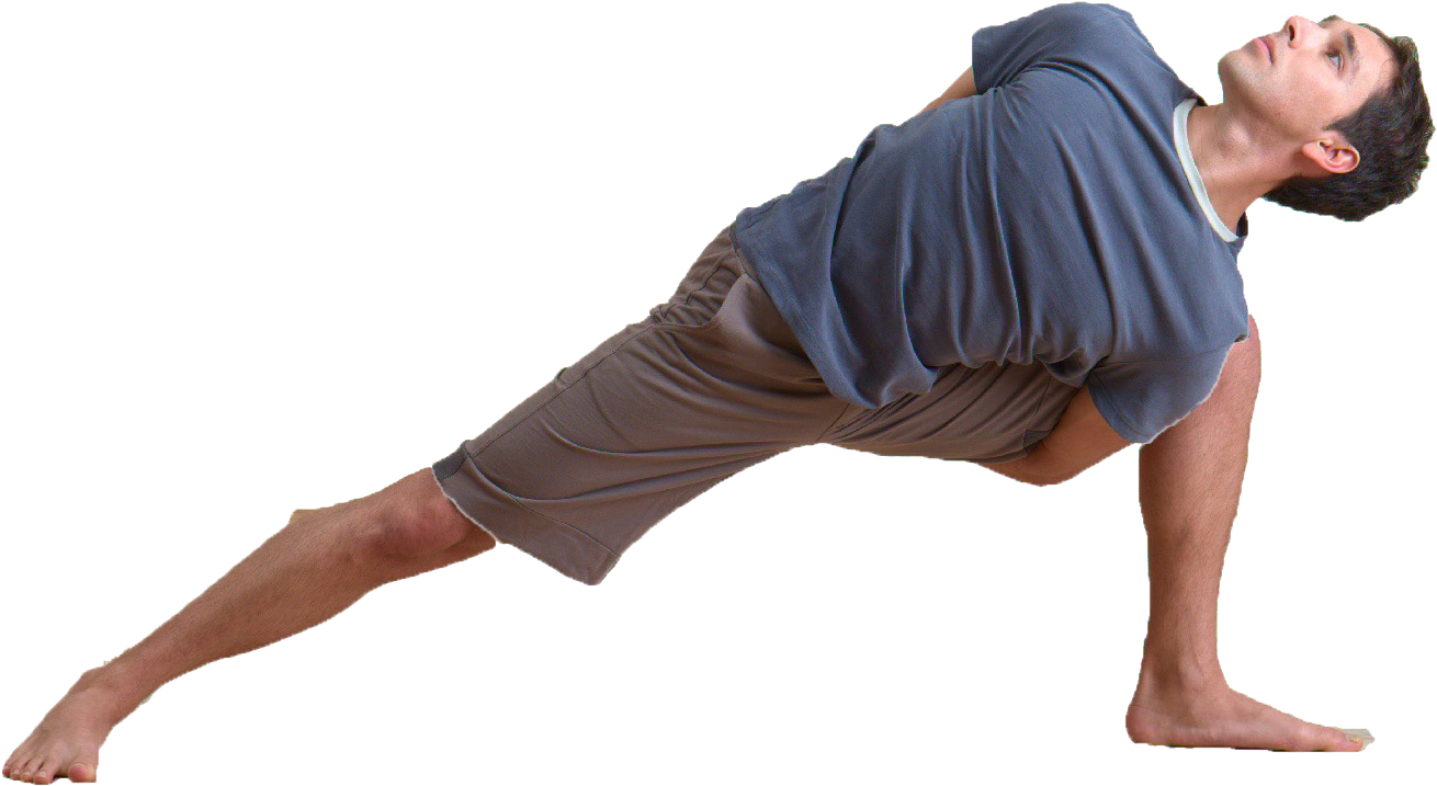 Man Doing Yoga Png (1368x861), Png Download