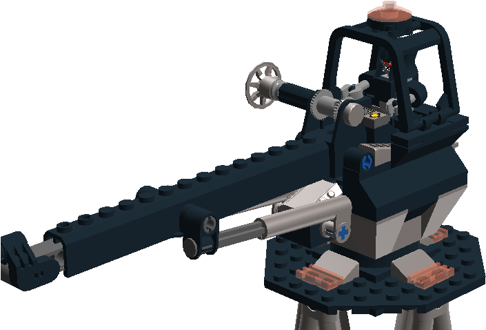 Mechromancer16 - Firearm (744x571), Png Download