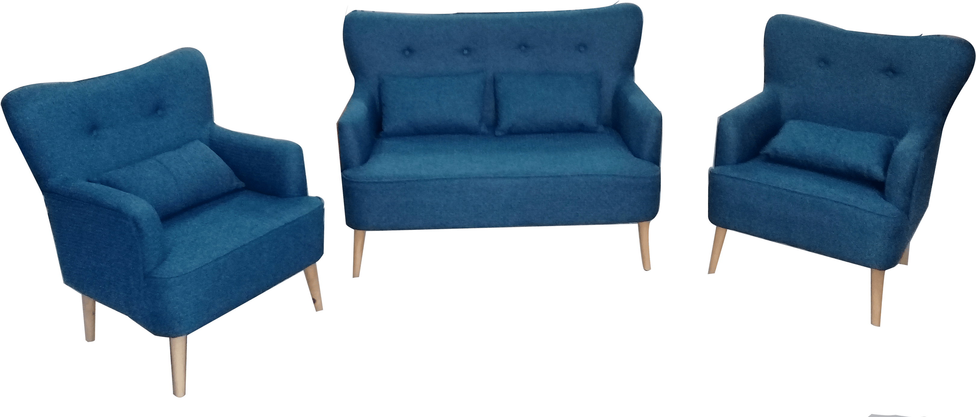 Arcola 3 Piece Living Room Set - Studio Couch (3264x1456), Png Download