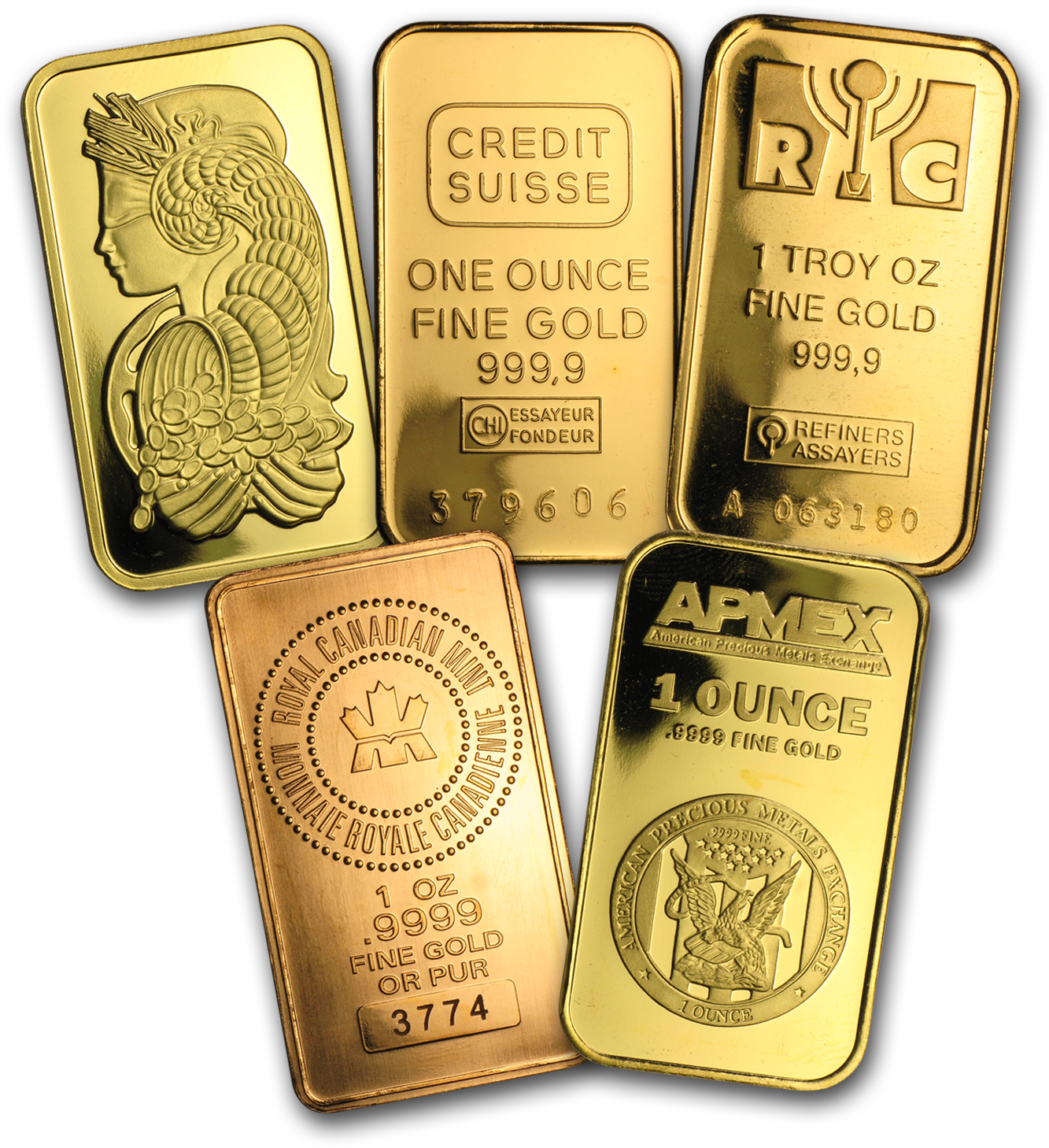 1 Oz Gold Bar - Oz Gold Bar (1500x1500), Png Download