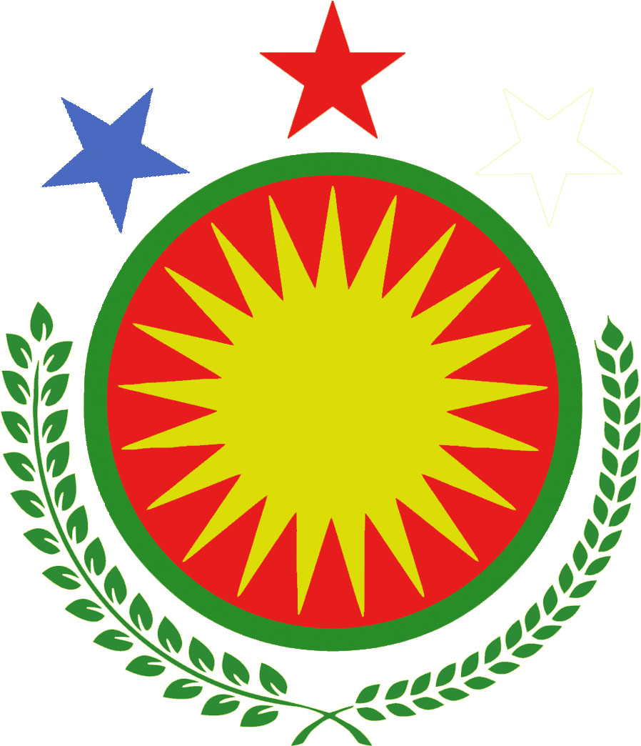 1- Rojava Govt Logo Transparent - Alternate Flag Syria (1080x1080), Png Download