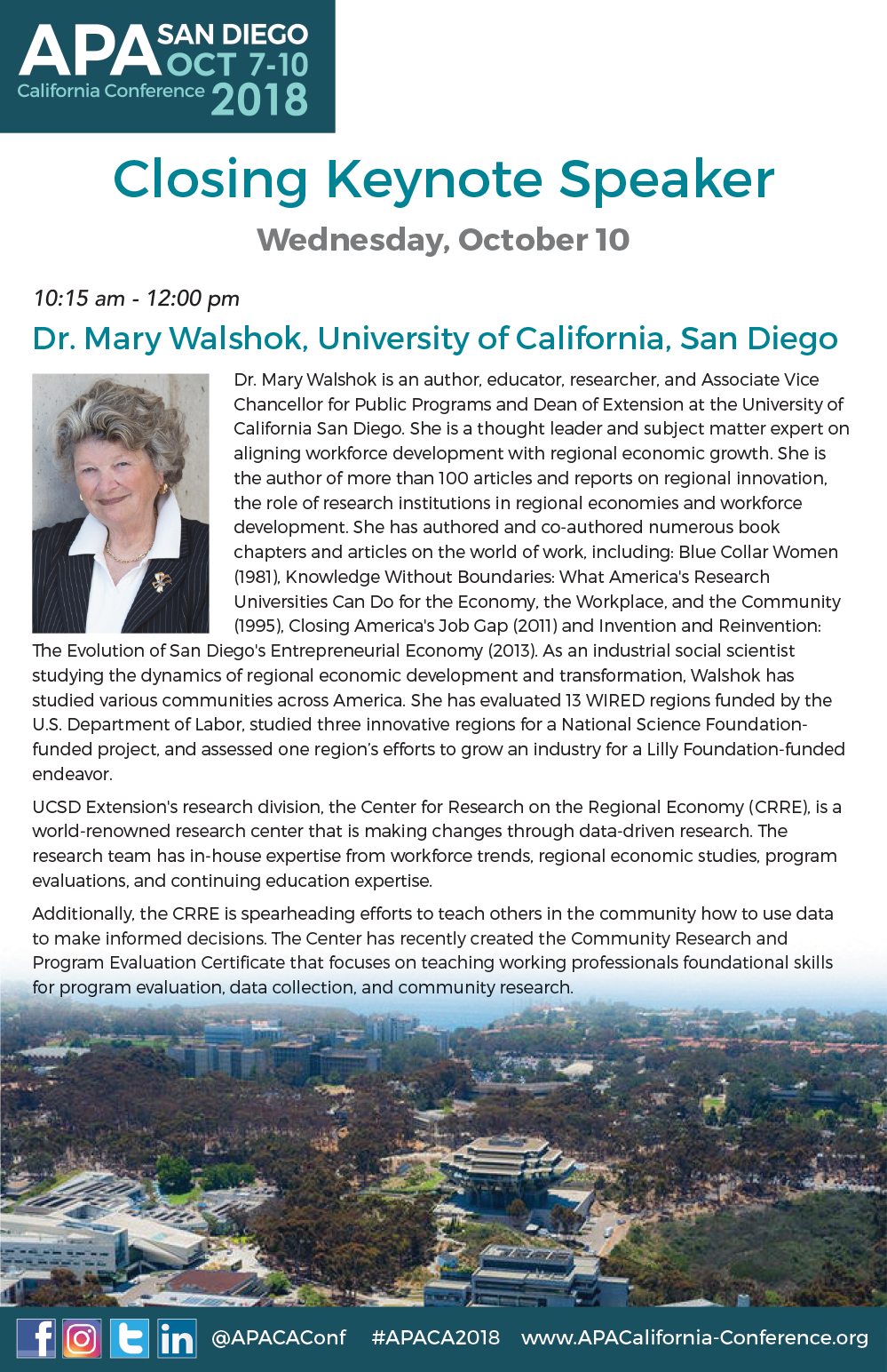 Mary Walshok, Uc San Diego (999x1544), Png Download