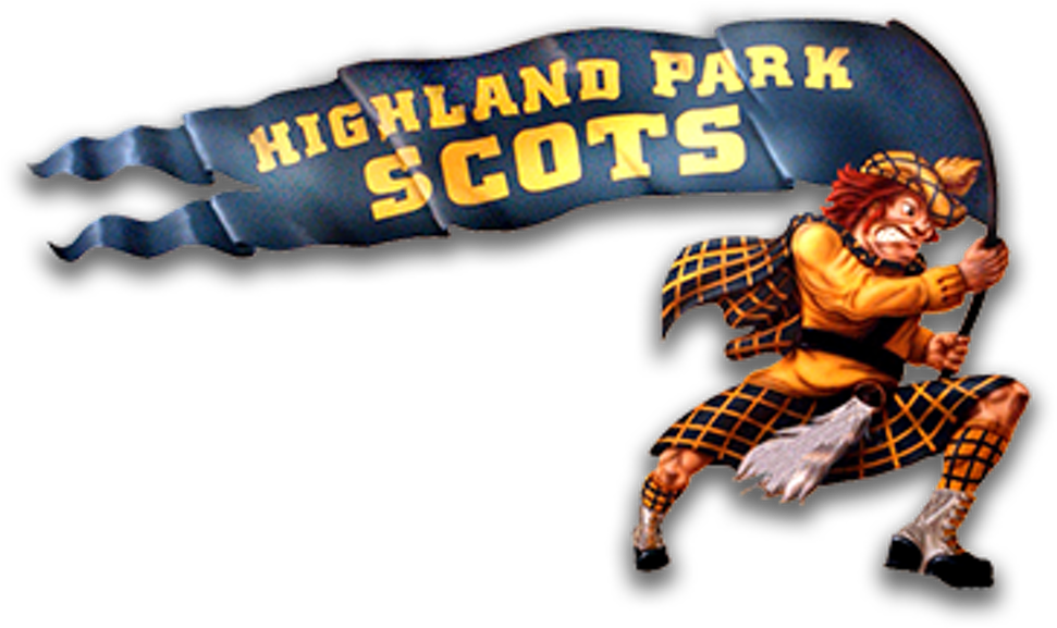 Highland Park Fighting Scots Sportsdayhscom - Highland Park Scots Logo (1200x1200), Png Download