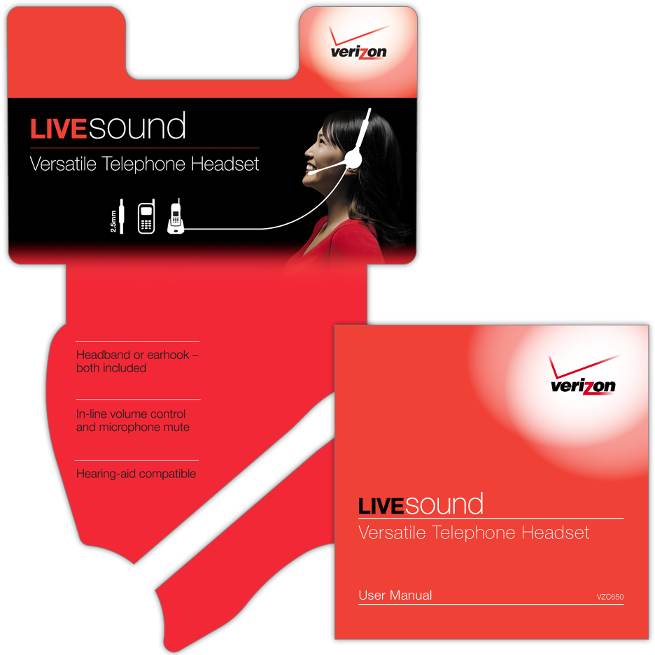 A 5-color Product Clamshell Package Insert For Verizon - Graphic Design (960x960), Png Download