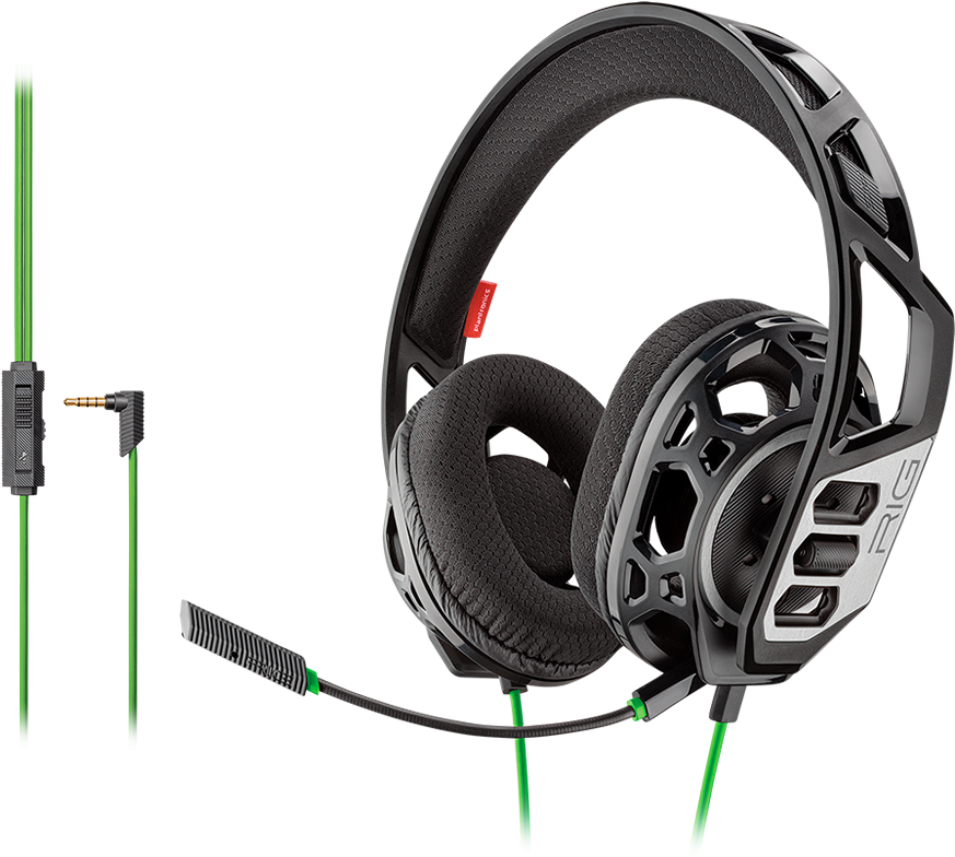 Features - Plantronics Rig 300 Headset (950x783), Png Download