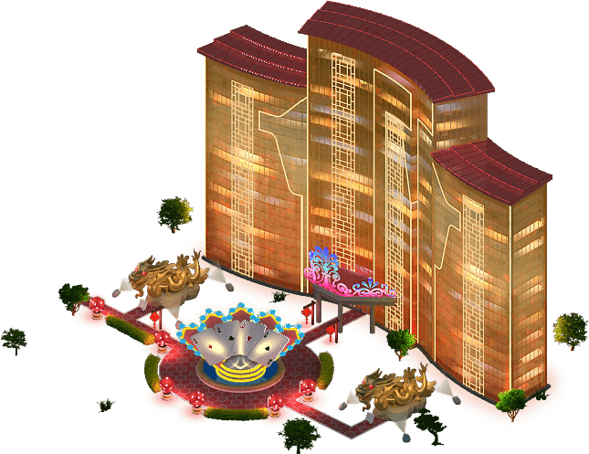 Gold Dragon Casino - Megapolis Gold (645x497), Png Download