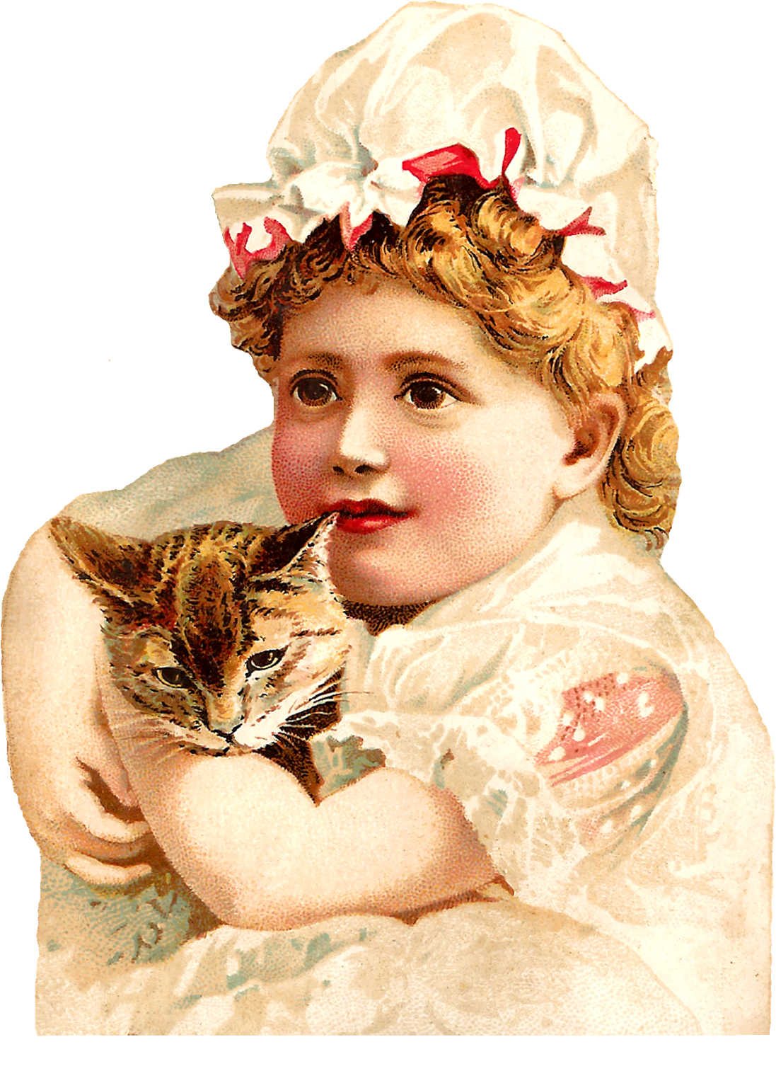 The Second Digital Girl Illustration Is Of A Little - Postcard (1212x1600), Png Download