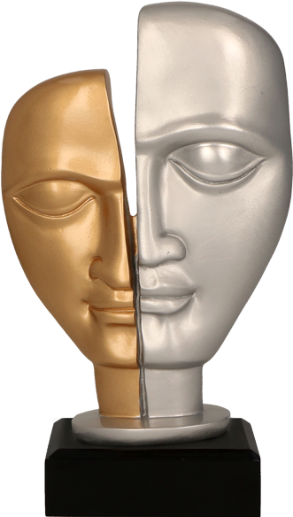 Bronze Sculpture (570x630), Png Download