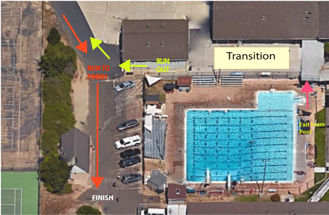 Transition Will Be Staged Outside The Pool Gate - Floor Plan (757x482), Png Download