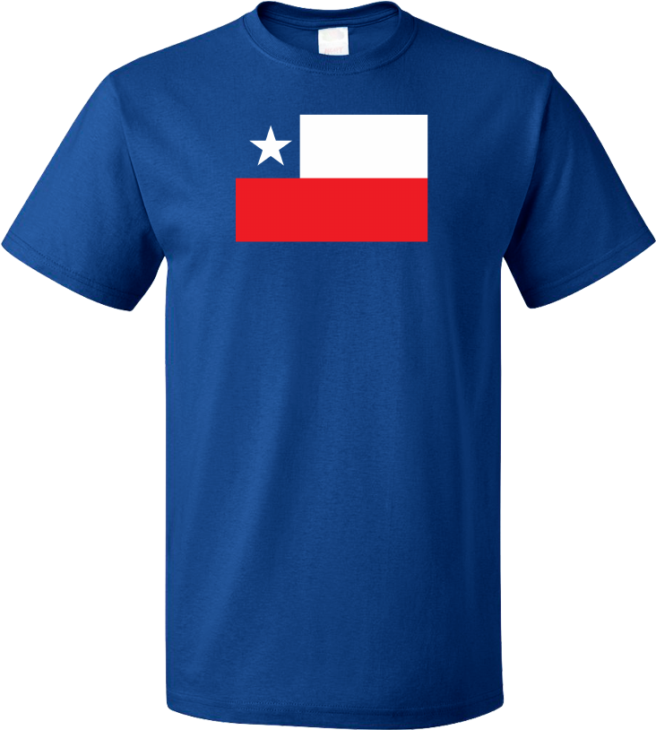 Standard Royal Chile Flag - Autism Awareness Shirt Design (804x1005), Png Download