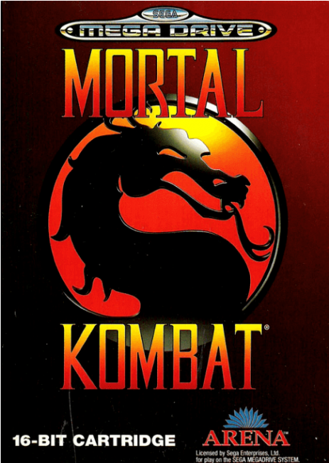 Sega Mega Drive - Mortal Kombat (650x650), Png Download