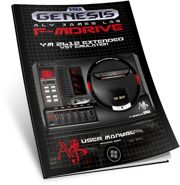 Fmdrive User Manual - Sega Mega Drive (621x625), Png Download