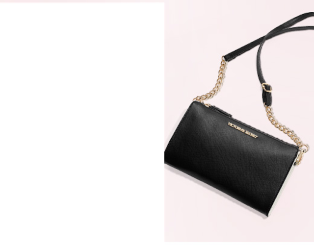 Victoria's Secret Limited Edition Crossbody Clutch - Shoulder Bag (640x500), Png Download