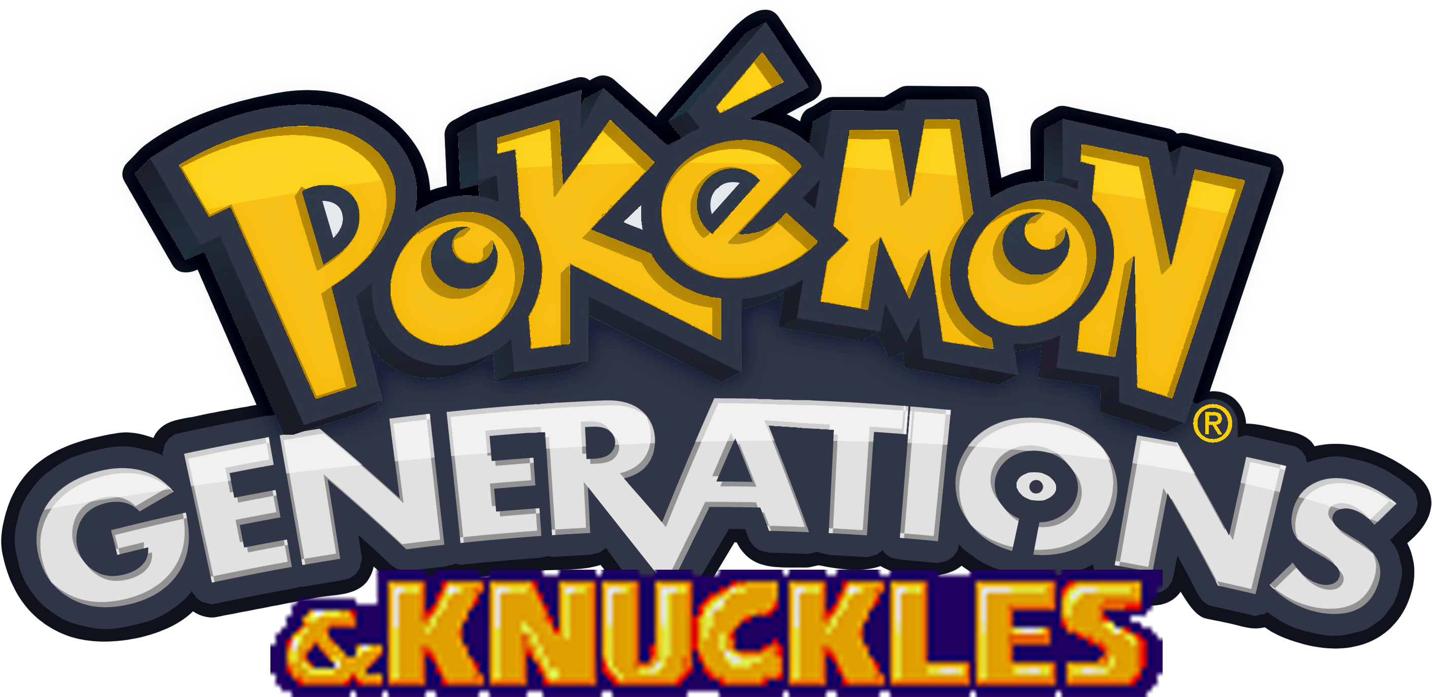 Generations And Knuckles , - Illustration (3558x2195), Png Download