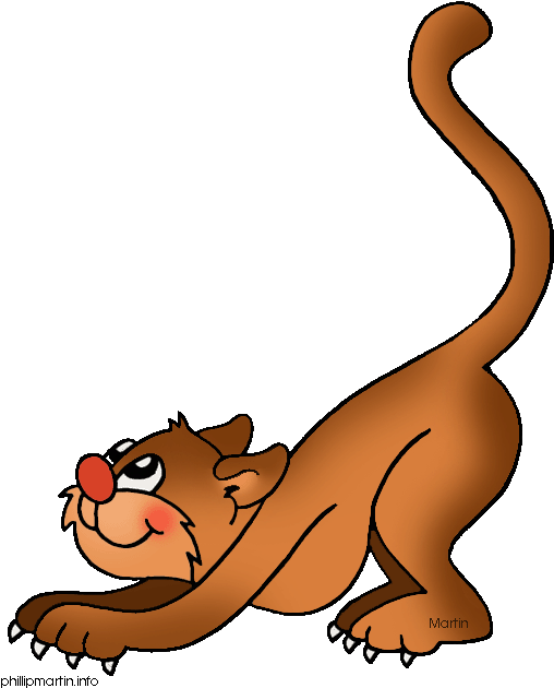 Cat Claws Clipart - Phillip Martin Clipart Animals (508x630), Png Download