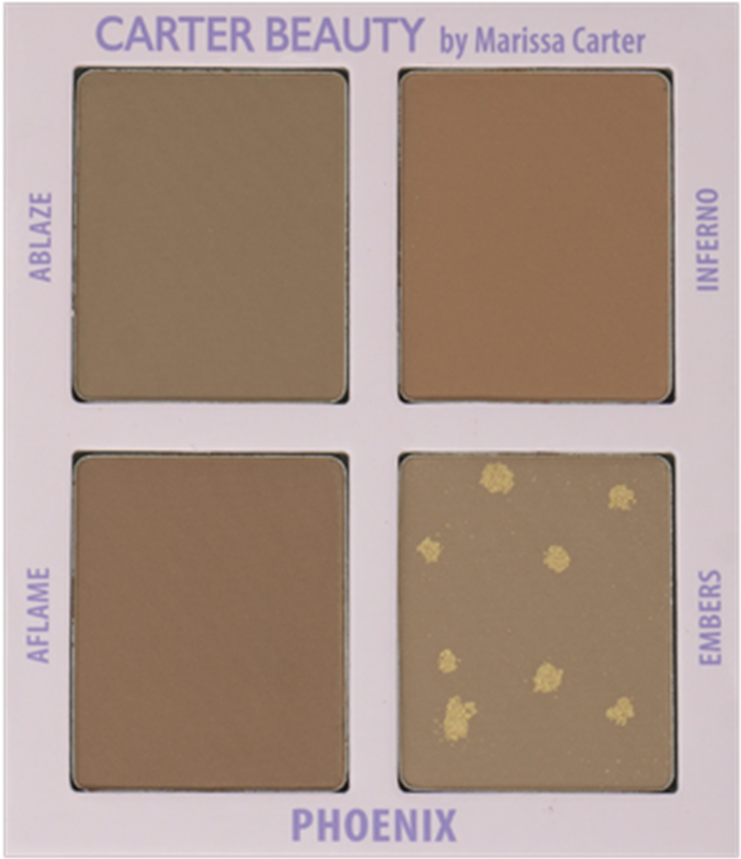Carter Beauty By Marissa Carter Mini Bronzer Palette - Marissa Carter Tan Products (1000x1000), Png Download