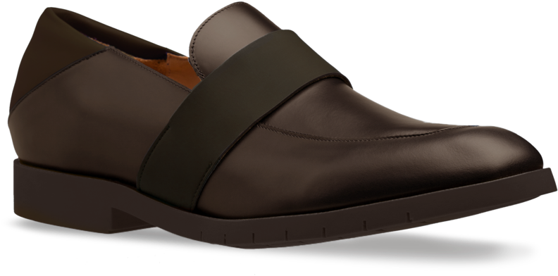 Stripe Loafer Ike - Leather (1024x738), Png Download