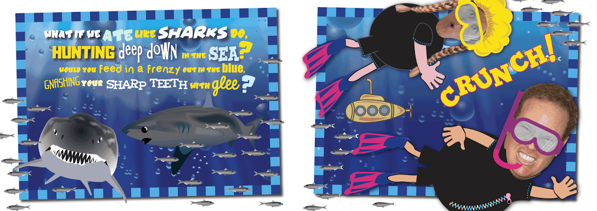 $30 - - Shark (1200x424), Png Download