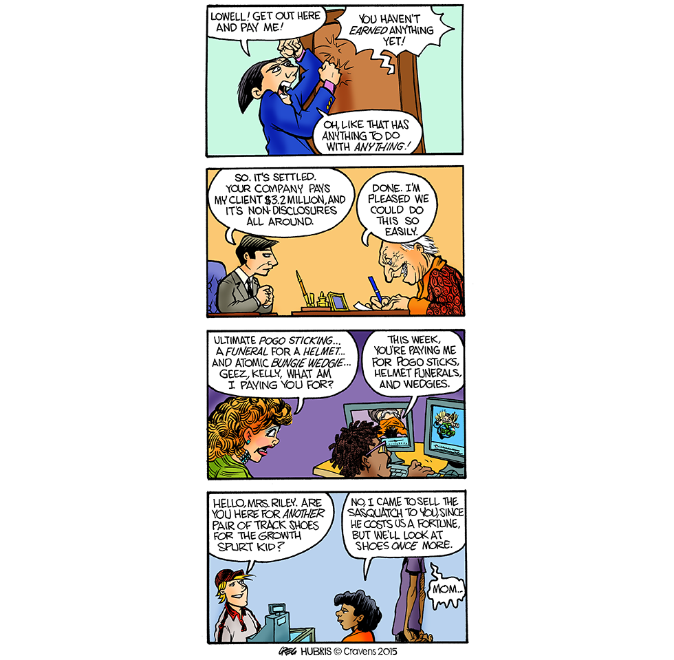 Comic 2015 02 05 Hubris - Comics (980x959), Png Download