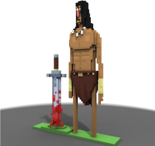 Snap2016 02 12 14 25 48 105 Kb - Voxel Knight (640x640), Png Download