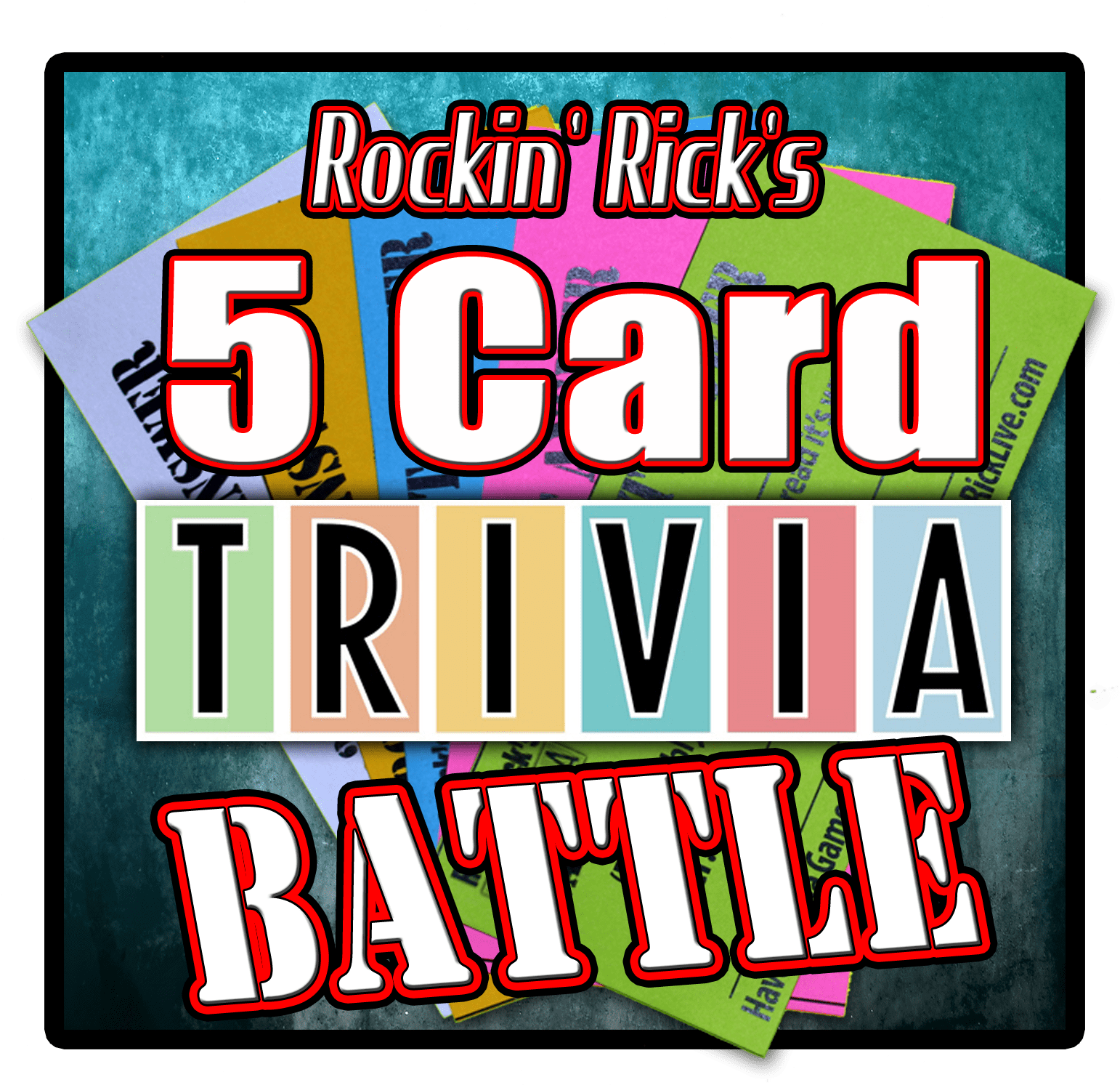 Your Guests Will Love Rockin' Rick's 5 Card Trivia - Nero Cant Take (1599x1524), Png Download