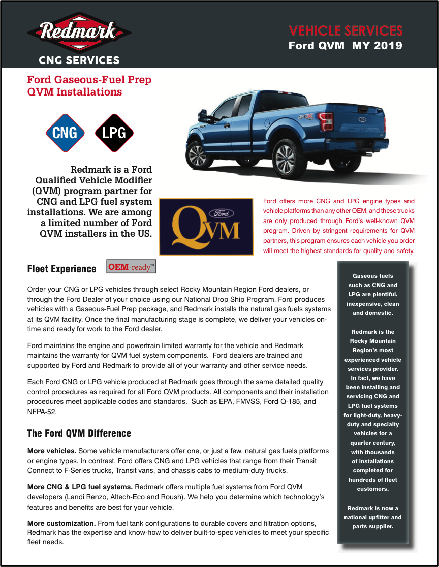 Qvm Brochure Preview - Ford Motor Company (864x1116), Png Download