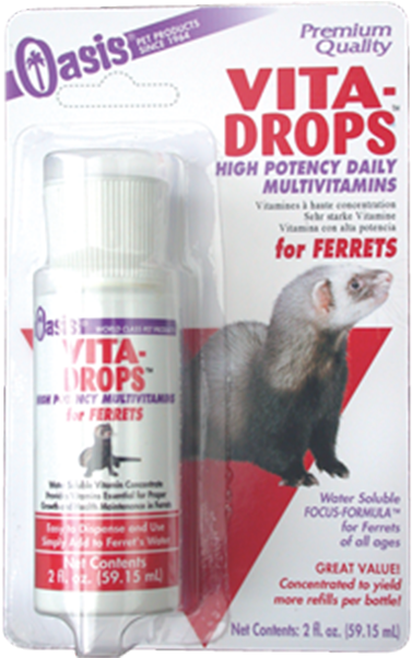 Oasis Vita-drops For Ferrets - Punxsutawney Phil (600x600), Png Download
