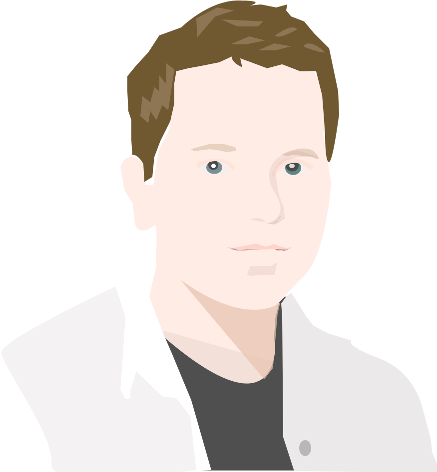 Hi, I'm Hunter Rook, Founder Of Rowdy Ferret Design - Cartoon (900x965), Png Download