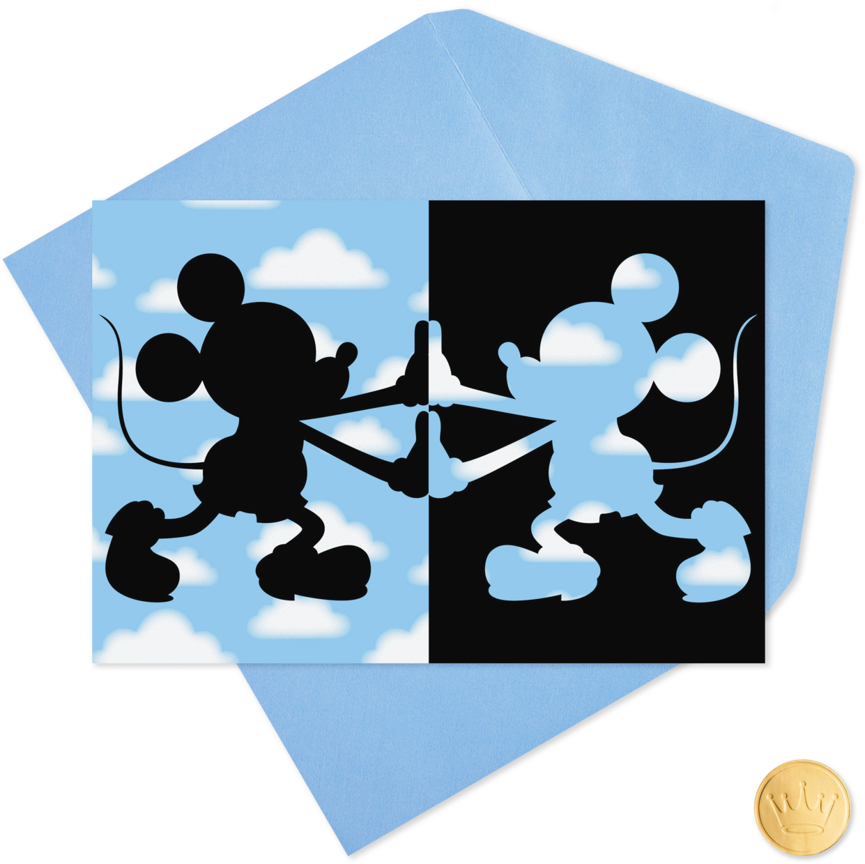 Disney Mickey Mouse Imagination Has No Age Birthday - Shadow Mickey Mouse (1470x1470), Png Download